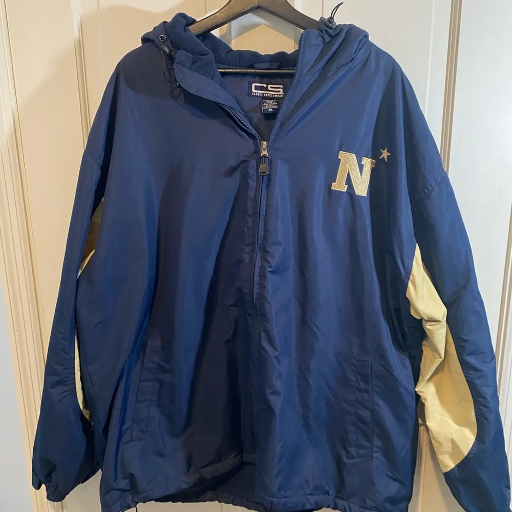 Crable Sportswear Mens Navy Lined Jacket - XL - Picture 2 of 8